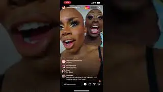 Monet X Change Instagram Live W/ Bob The Drag Queen