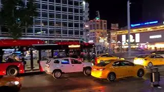 ASMR City traffic sound for sleep/Highway ambience at Night/ Ankara türkiye