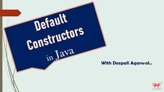 #27 Default Constructors in JAVA | Example | CORE JAVA | Hindi