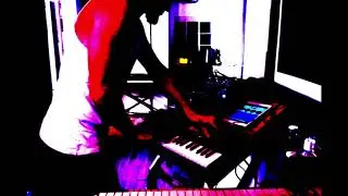 Ipad mini FIGURE reason app live performance with MicroKorg XL and Phonic FX 6ch mixer