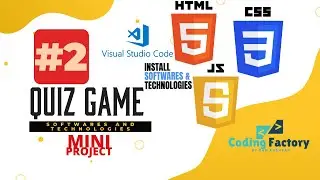 Quiz Game Video 2 Mini Project Software & Technology in Hindi |Coding Factory by Ram Kashyap