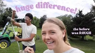 it's our first time...& we're learning so much!...life on the family homestead!
