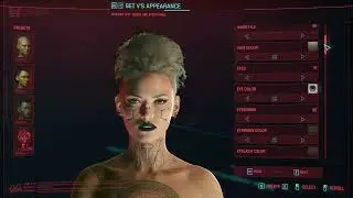 Cyberpunk 2077 - Character Creation - Female V