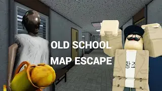 (OLD MAP) SCHOOL MAP ESCAPE VIDEO in GRANNY ROBLOX | REUPLOADED VIDEO