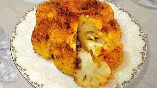 Цветная капуста в духовке: полезный и вкусный ужин за 15 минут.