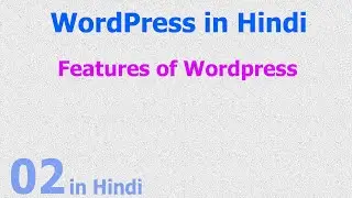 WordPress in Hindi - Features of WordPress