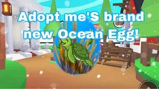 Adopt me brand new ocean eggs! || Ocean eggs information and ideas!