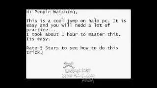 Halo Flyer Glitch