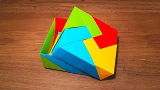 How To Make a Paper Gift Box - Origami