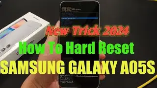 Samsung Galaxy A05s Hard reset  ! How to hard reset samsung Galaxy A05s
