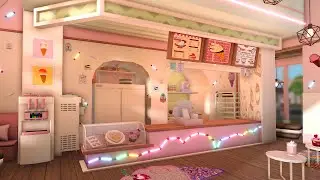 Building an Ice Cream Shop in Bloxburg w/ Anix & Faulty
