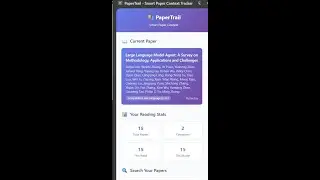 PaperTrail - Smart arXiv Paper Tracker (Chrome Extension)
