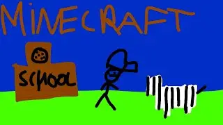 Сбегаю со школы в майнкрафт!! (2 част)