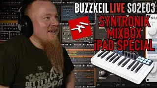 Syntronik and MixBox on iPad! IK Multimedia 25th Anniversary Special (BUZZKEIL LIVE S02E03)