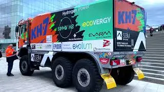 Presentación camión Hidrógeno KH7-Ecovergy Team. Dakar Future 1000