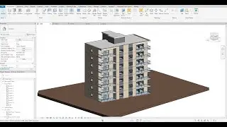 Drawing a Residential Tower Block in Revit