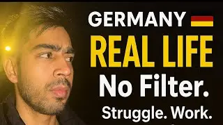 “REAL Germany Life 🇩🇪 | Struggle + Work  | Alone Abroad (No Filter)”