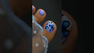 Smart педикюр с пленками, которые «портят ногти» 