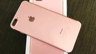 ...Айфон 7 плюс 32GB розовое золото давайте посмотрим этот цвет.....