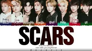 STRAY KIDS - 'SCARS' Lyrics  (Color Coded Eng/Rom/Kan/가사)