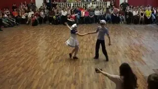 Дети шоу хастл (6) Турнир по хастлу и танго День танца ВДНХ 2016.