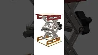 scissor lift #automobile #cnc #cnclathe