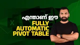 Automatic Pivot Table Report in Excel || എക്സൽ മലയാളം