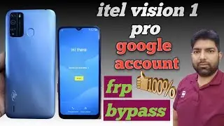 how to frp bypass itel vision 1 Pro | itel vision 1 Pro frp bypass