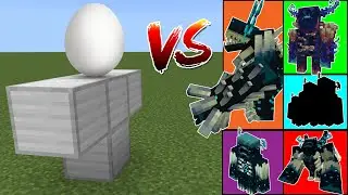 The Egg Golem vs ALL Wardens