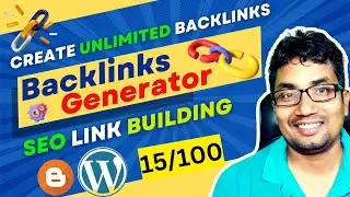 Backlinks Generator : How to create backlinks to your website