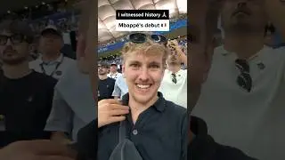 I Watched Mbappé‘s Real Madrid Debut 🇫🇷👑
