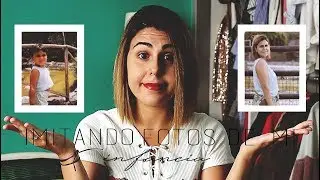 IMITANDO fotos de mi INFANCIA | Serendipia