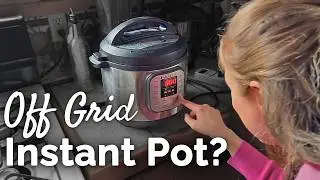 I Made Instant Pot Yogurt with Off Grid SOLAR Power