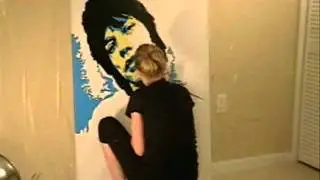 Mick Jagger Painted by Elisabetta Fantone