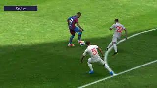 Mbappe Awesome Goal | Superstar Match | Pes 2021 Mobile