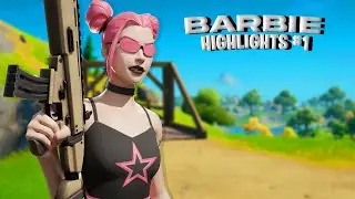 Barbie 👸 | A Fortnite Montage | Slippy Highlights