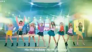 少女時代 - Holiday【歌詞,カナルビ,日本語字幕付き】