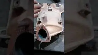 Lada Largus remove catalyst. Installing spider instead of Cat-collector.