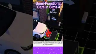 Sims 4 Hack: Functional Cars *kinda 