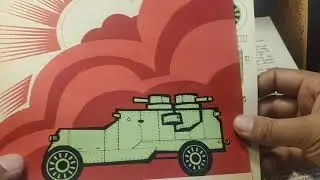 Самоделка Броневик игрушка из картона