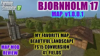 Farming Simulator 17 - Bjornholm 17 Map v1.0.0.1 