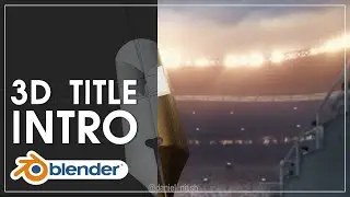 3D Title Animation | Blender | Motion Graphics