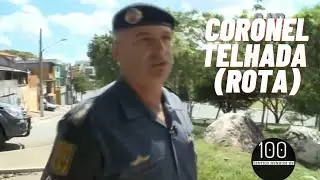 Coronel Telhada da Rota aborda indivíduo consumindo drog@s