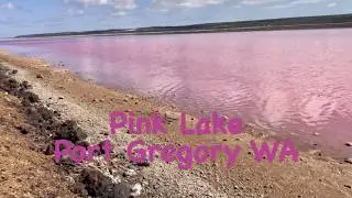 Pink Lake Port Gregory WA