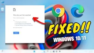 How to Fix “This Site Can’t Be Reached” Error | 4 Simple Methods (Windows 10/11)