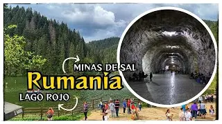 THIS IS WHAT IT'S LIKE INSIDE A SALT MINE 🇷🇴 ROMANIA 🇷🇴 RED LAKE AND TARGU OCNA MINE 🇷🇴 BACAU