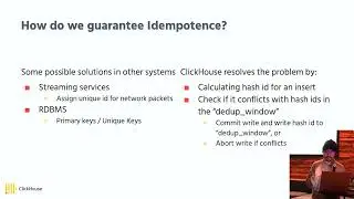 Fast, Concurrent, and Consistent Asynchronous INSERTS in ClickHouse