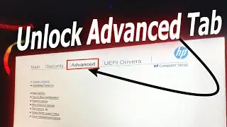 How to Enable Advanced BIOS Settings on Your HP Computer | hp advanced bios unlock