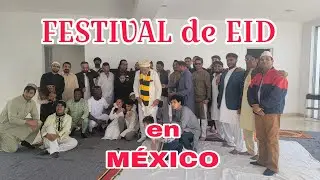 Día de EID Comunidad Pakistani y musulmana en México #Puebla #Eid2024 #mexico #Pakistani