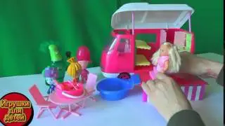 Мультик из игрушек Фиксики обзор Машинки Трейлера от куклы Еви